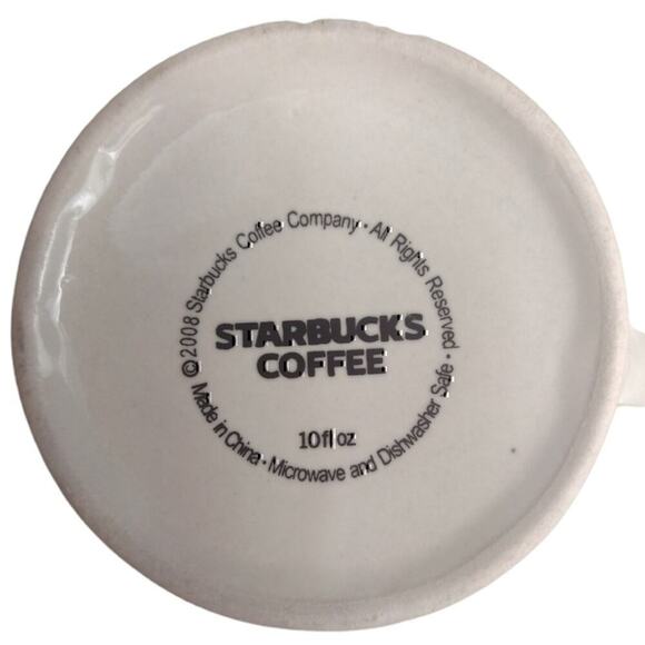 Starbucks 2008 Ceramic Coffee/Tea Mug - Picture 4 of 5